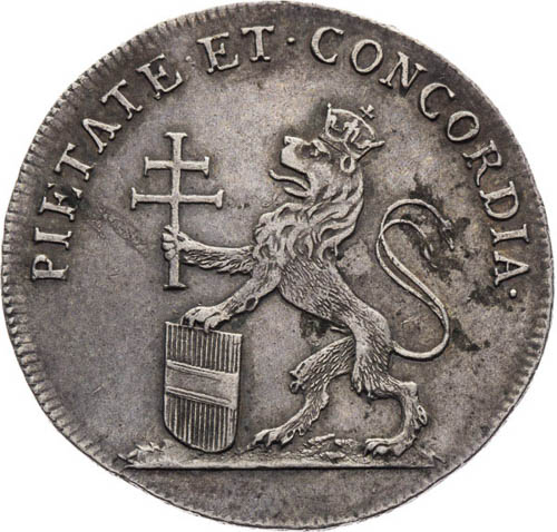 Žetón 1790 - reverz