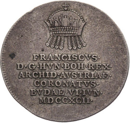 Žetón 1792 - averz