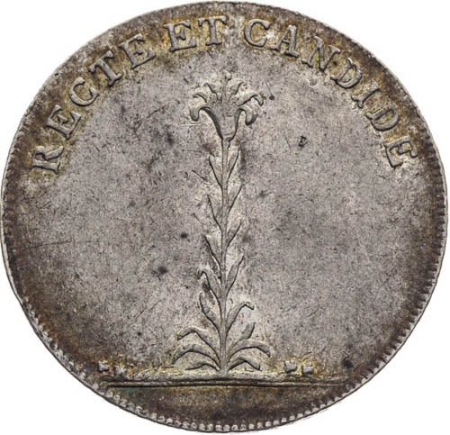 Žetón 1808 - reverz