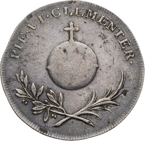 Žetón 1825 - reverz