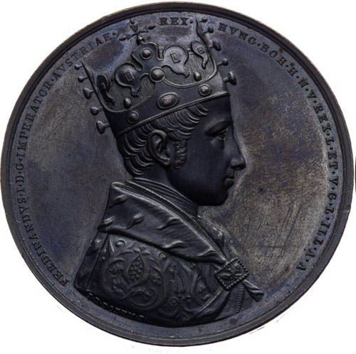 Medaila 1836 (2 kusy) - averz