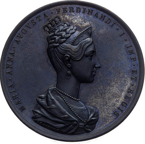 Medaila 1836 (2 kusy) - reverz