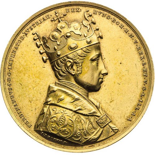Medaila 1836 - averz