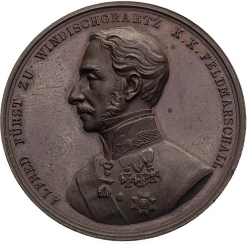 Medaila (1848) - averz