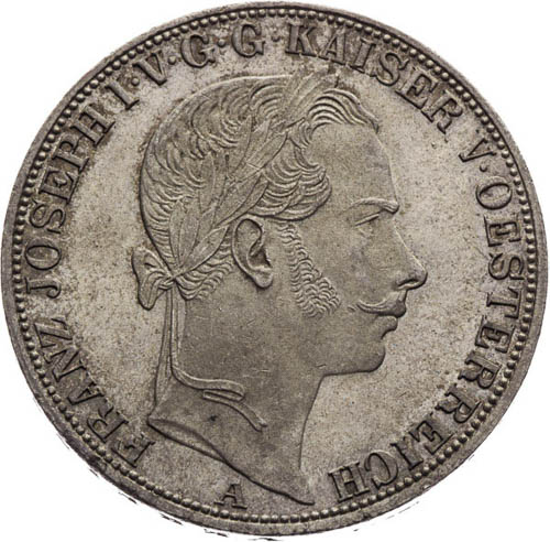Spolkový Toliar 1863 - averz