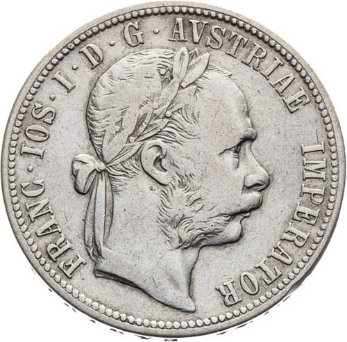 Zlatník 1892 - averz