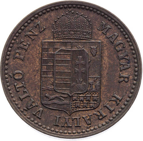 1 Grajciar 1888 - averz