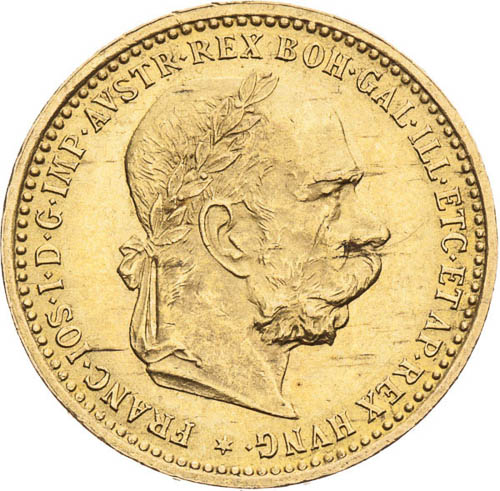 10 Korona 1905 - avers