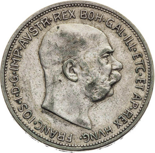 2 Korona 1912 - avers