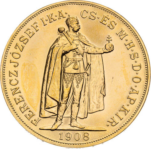 100 Korona 1908 - avers