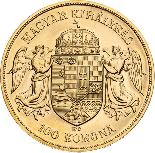 100 Korona 1908 - revers