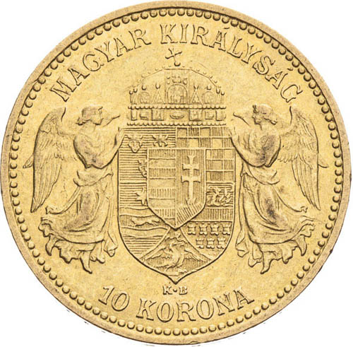 10 Korona 1892 - revers