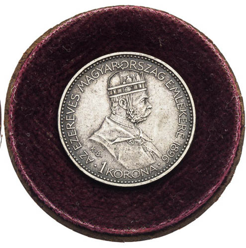 1 Korona 1896 - reverz