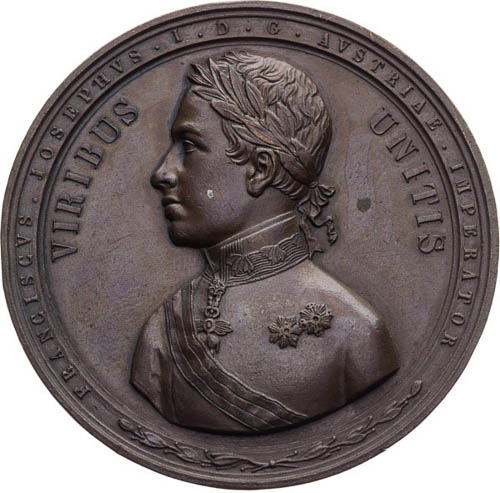 Medaila 1851 - averz