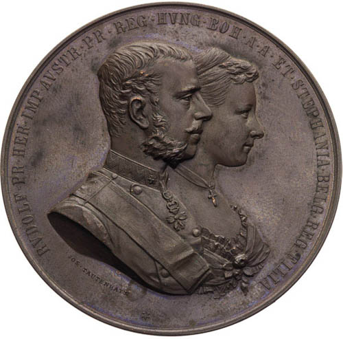 Medaila 1881 - averz