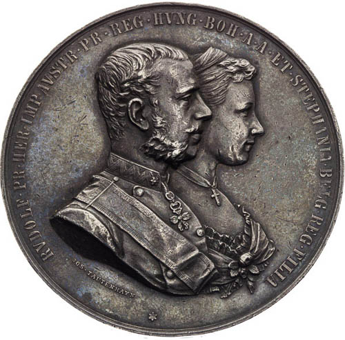 Medaila 1881 - averz