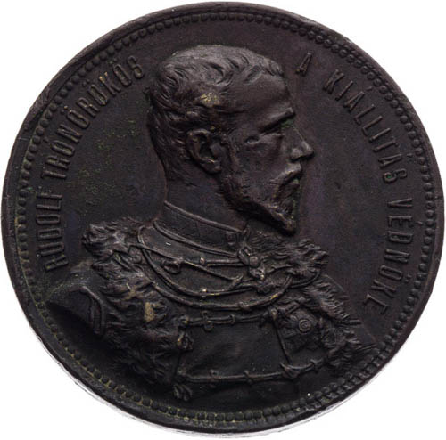 Medaile 1885 - avers
