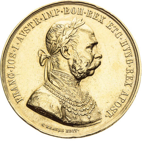 Medaile 1888 - avers