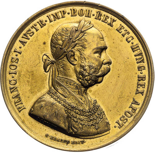 Medaile 1888 - avers