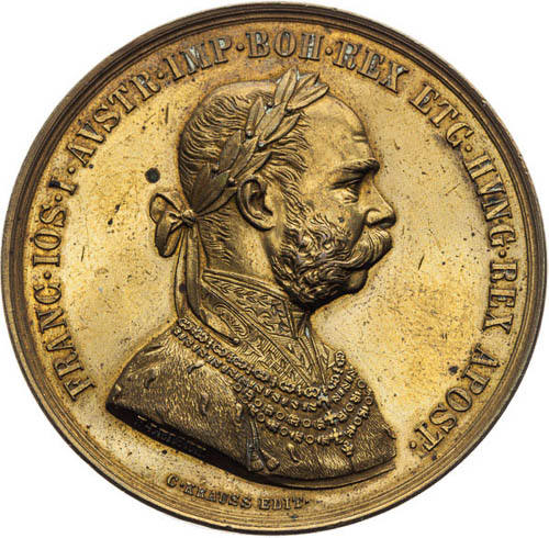 Medaile 1888 - avers