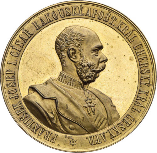 Medaile 1891 - avers