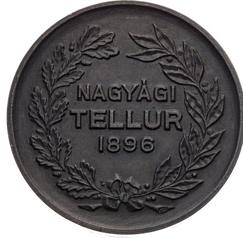 Medaile 1896 - avers