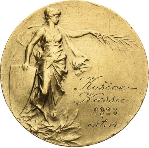 Medaile 1928 - revers
