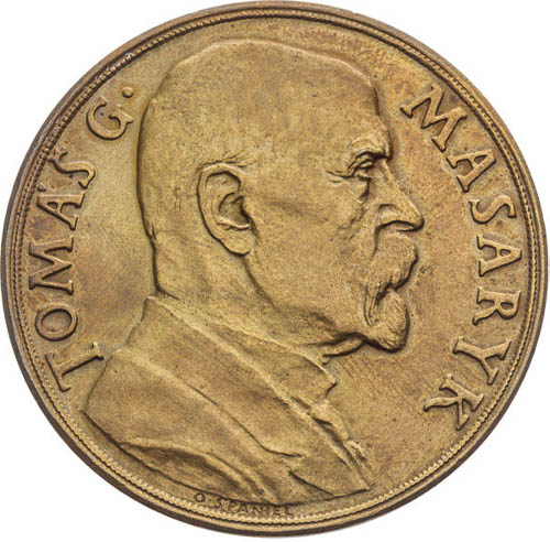 Medaile 1935 - avers
