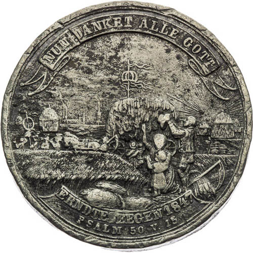 Medaila 1847 - averz