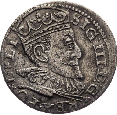 3 Groš 1596 - averz