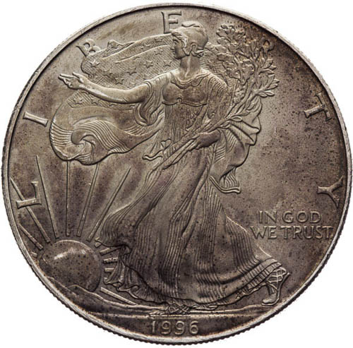 1 Dolár 1996 - averz