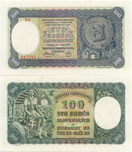 100 Ks 1940 - avers