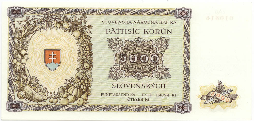 5000 Ks 1944 - revers