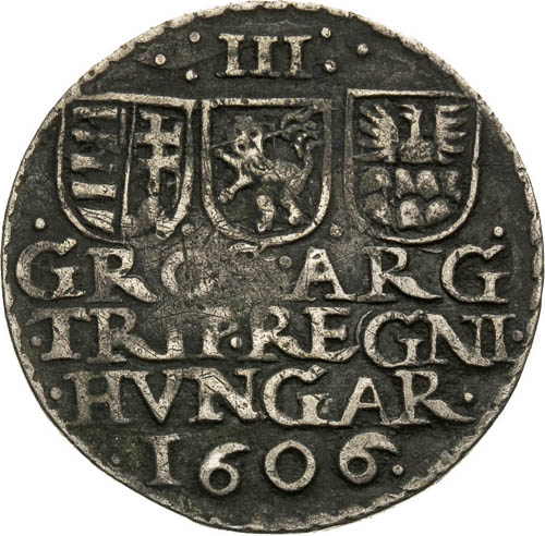3 Groš 1606 - reverz