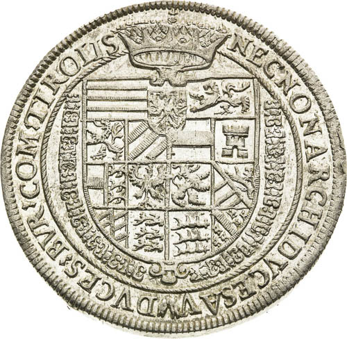 Thaler 1607 - back
