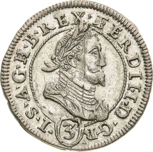 3 Kreutzer 1632 - front