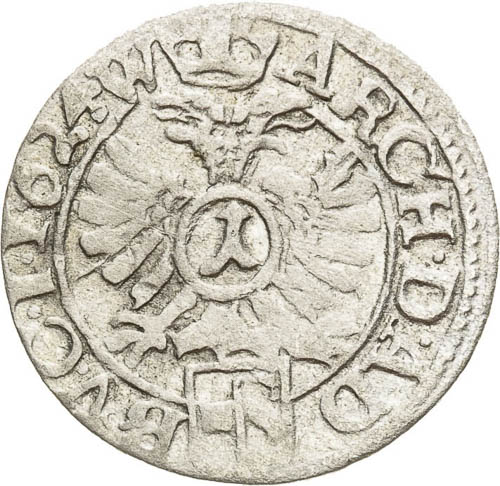 1 Kreutzer 1624 - back