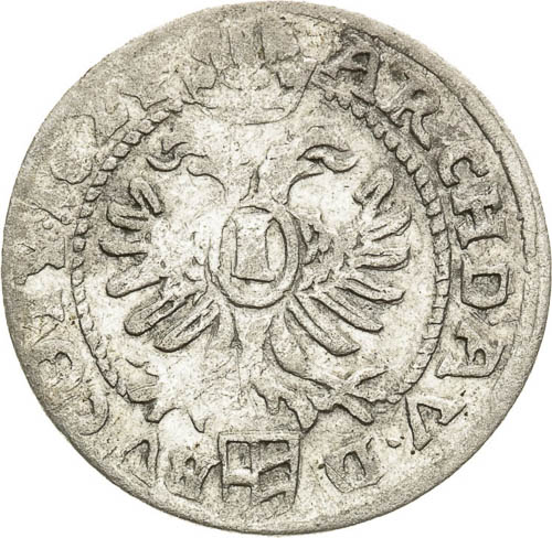 1 Kreutzer 1624 - back