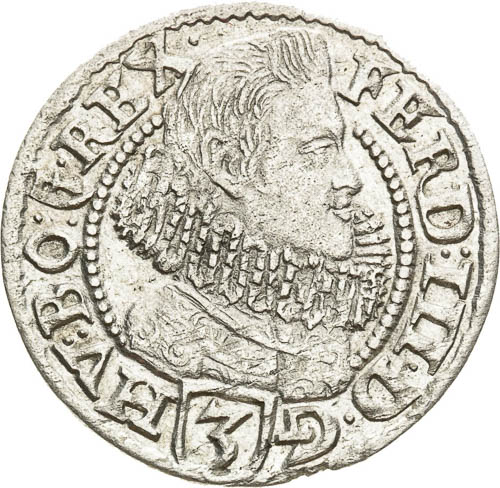 3 Grajciar 1629 - averz