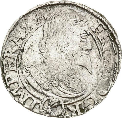 3 Grajciar 1638 - averz