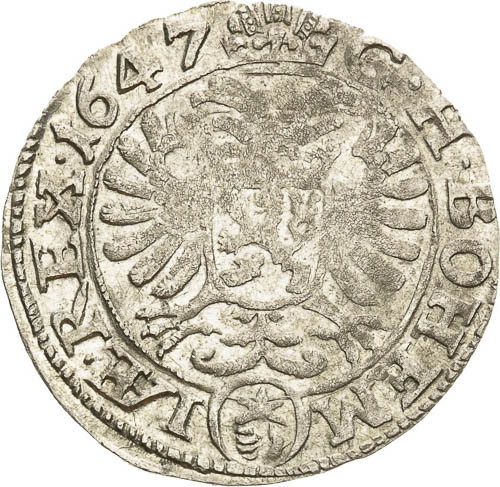 3 Grajciar 1647 - reverz