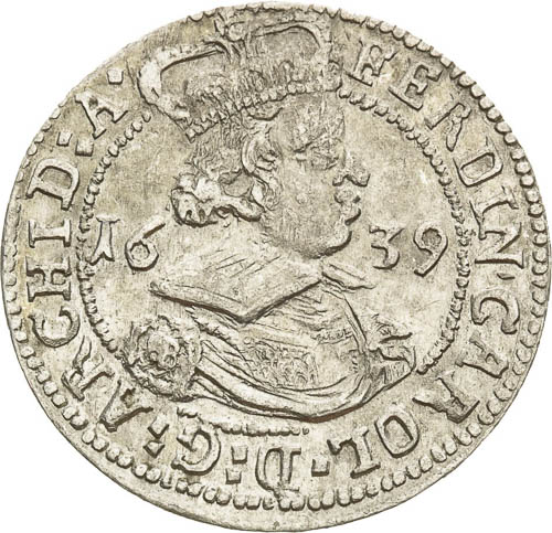3 Kreutzer 1639 - front