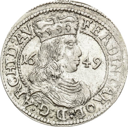 3 Kreutzer 1649 - front