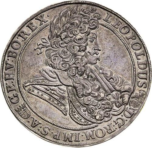 Thaler 1698 - front