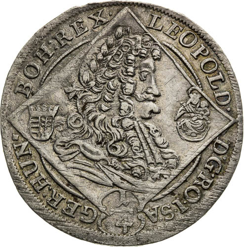 1/4 Thaler 1698 - front