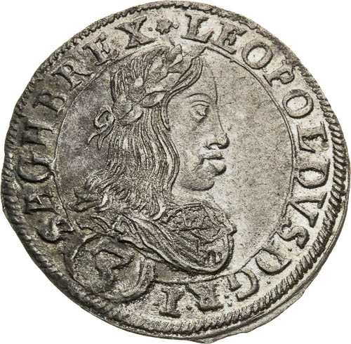 3 Kreutzer 1660 - front