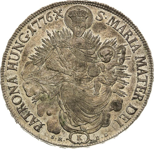 Thaler 1776 - back
