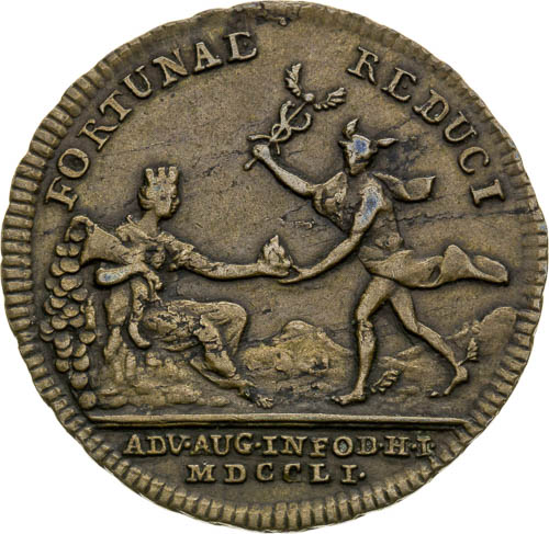 Žeton 1751 - reverz