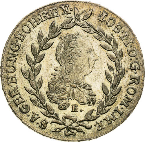 20 Grajciar 1781 - averz