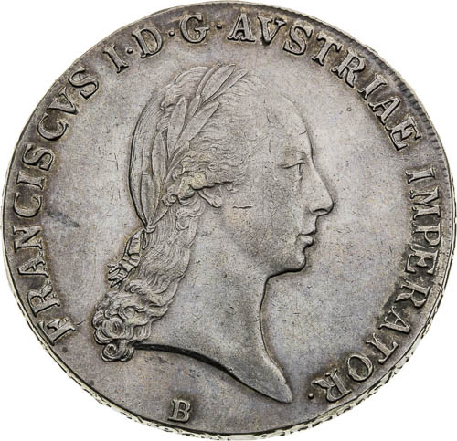 Thaler 1822 - front